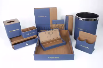 Hotel luxury leather amenities