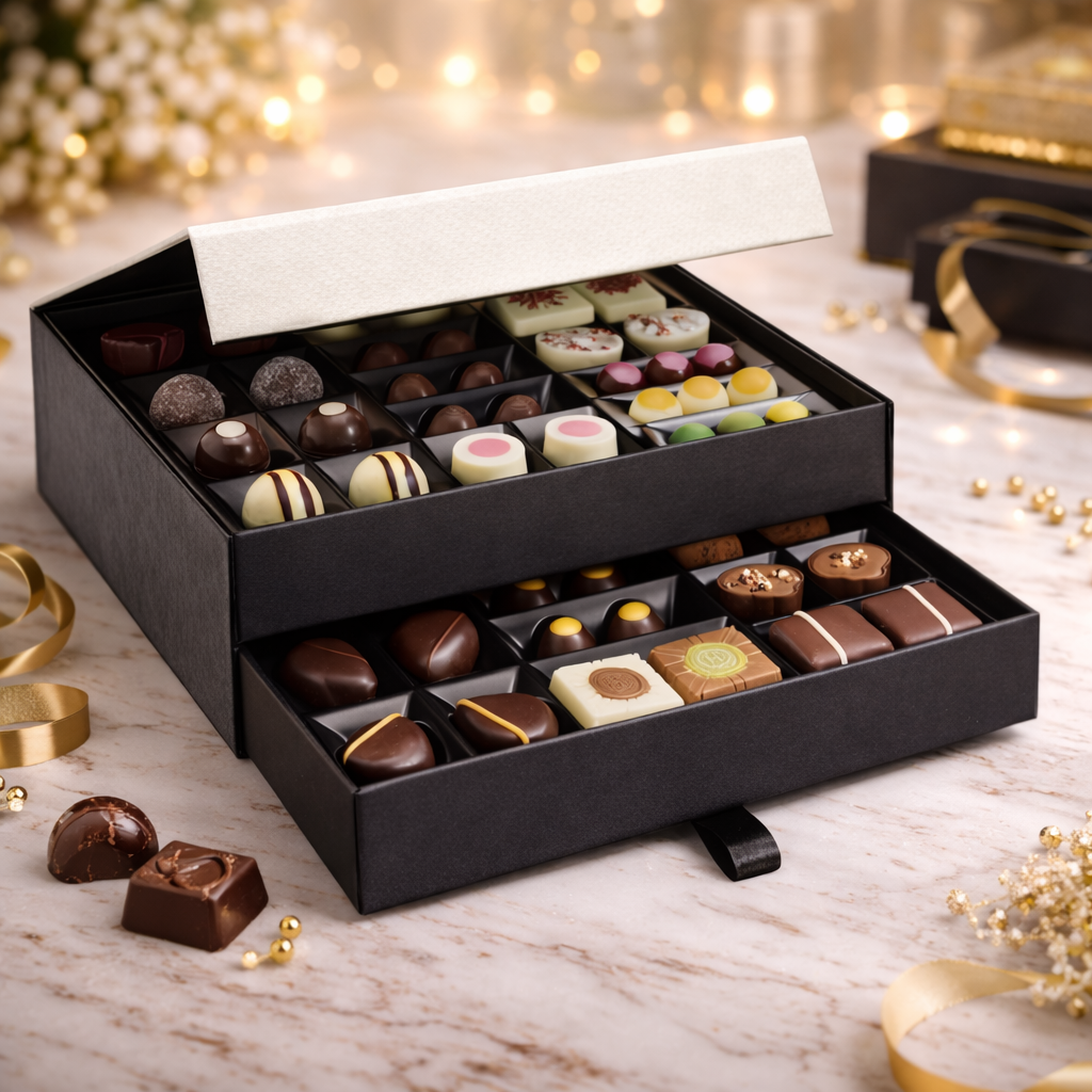 Drawer (Slide-Out) Chocolate Gift Box