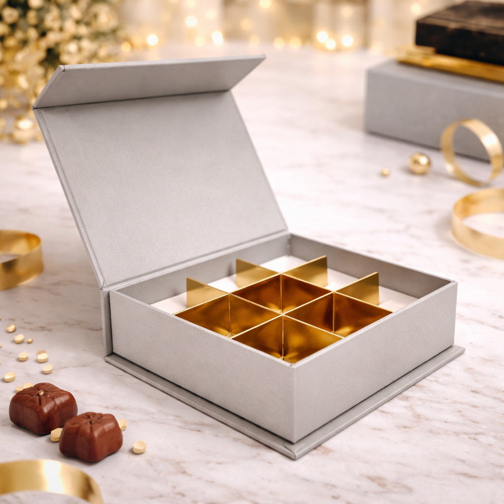 Magnetic Closure Chocolate Gift Box